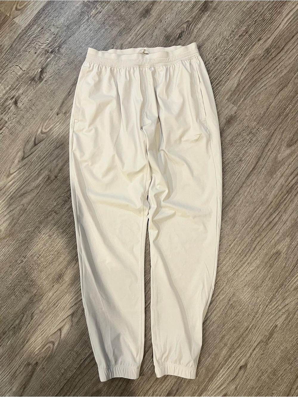 Gymshark Men's Cream Studio Joggers